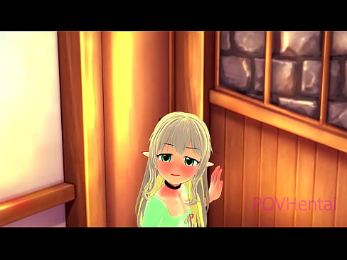 ❤️ (Trap) I-Elvish maid ikusiza ukugeza ubuso bakho. Izocansi kithi